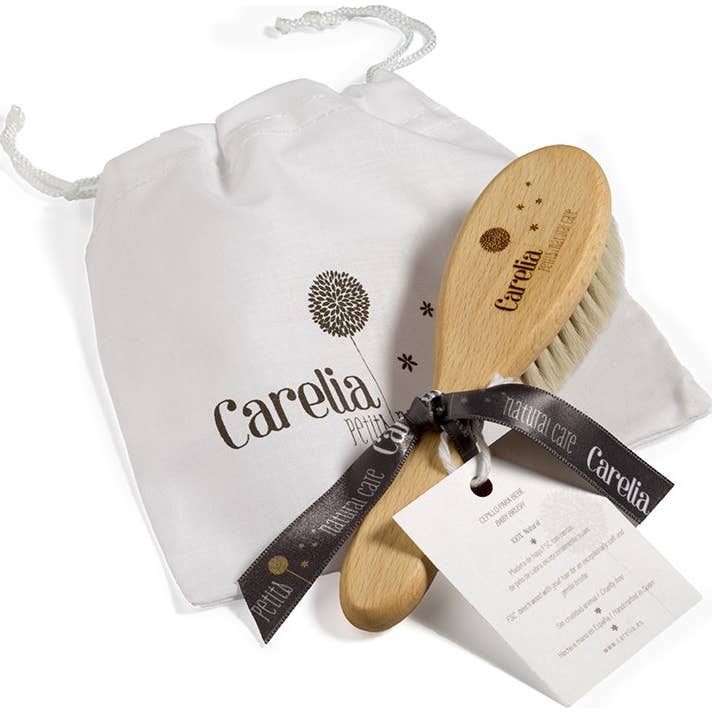 Carelia Cepillo Natural Bebé 1 ud