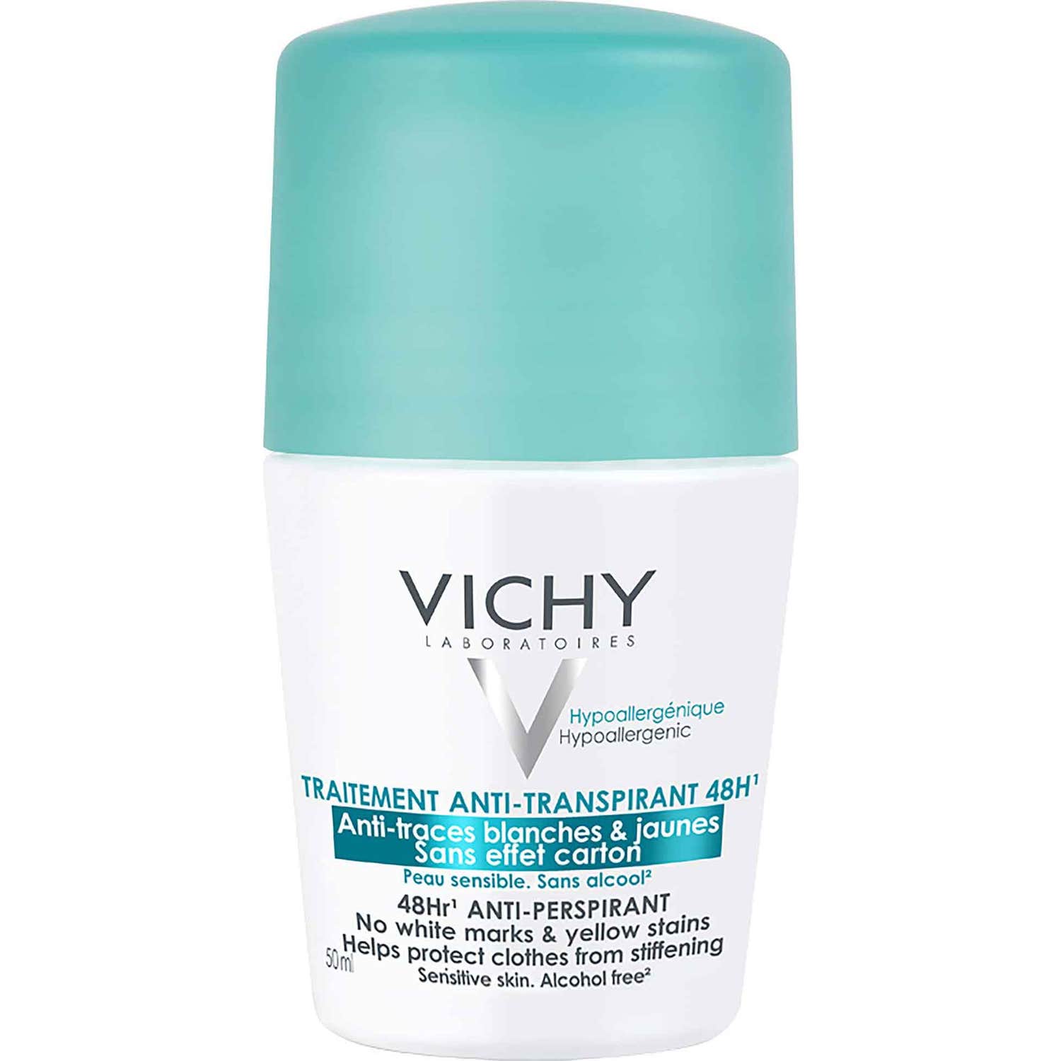 Vichy Tratamiento Antitranspirante 48h Antimanchas Roll-on 50ml