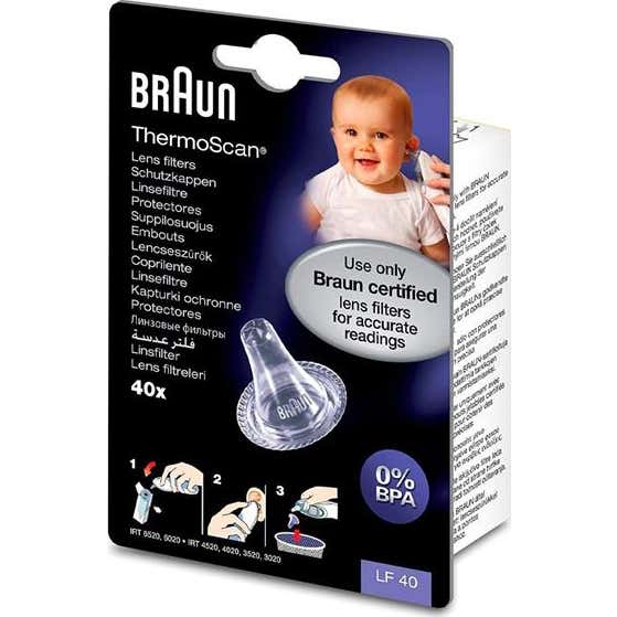 Braun Thermoscan boquillas de recambio 40uds