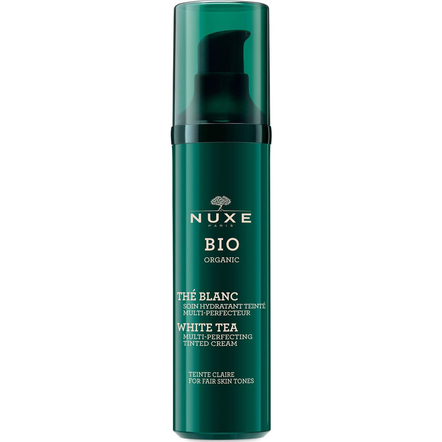 Nuxe Bio Organic Tratamiento Hidratante con Color Multi-perfeccionador Tono Claro 50ml