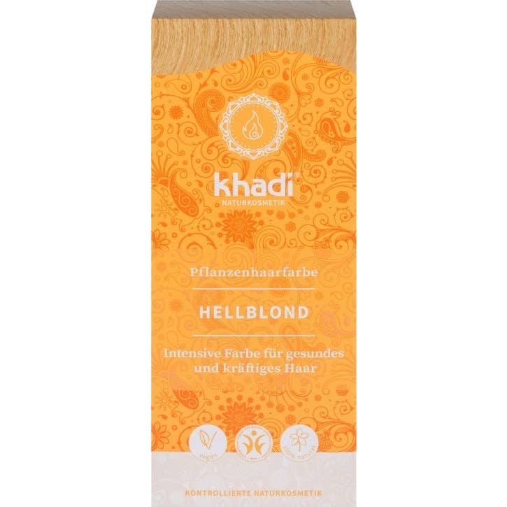 Khadi Tinte Rubio Claro 100% Vegetal 100 g