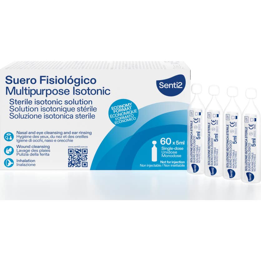 Senti2 Suero Fisiológico Monodosis 60x5ml