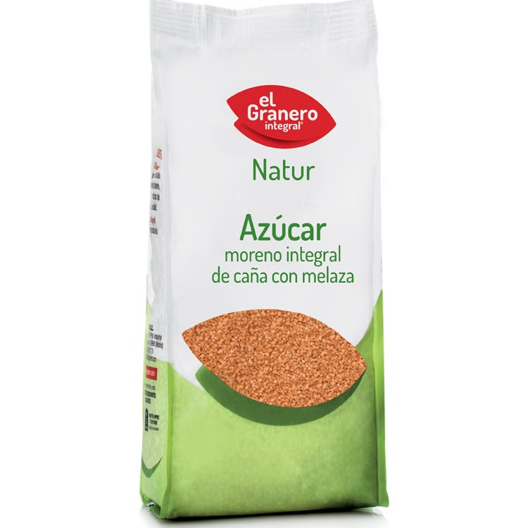 El granero Integral Natur Azúcar Moreno Integral de Caña con Melaza 500 g