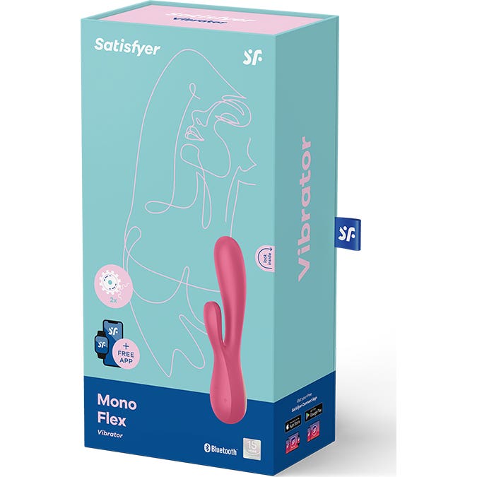 Satisfyer Mono Flex Rojo App 1 ud