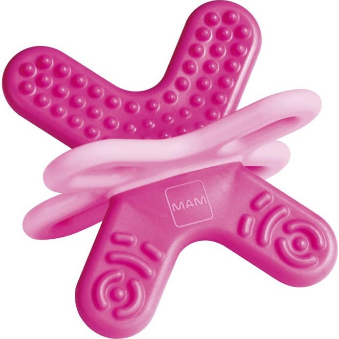 MAM Mordedor Mini Bite & Relax Phase 2 Rosa 1 ud