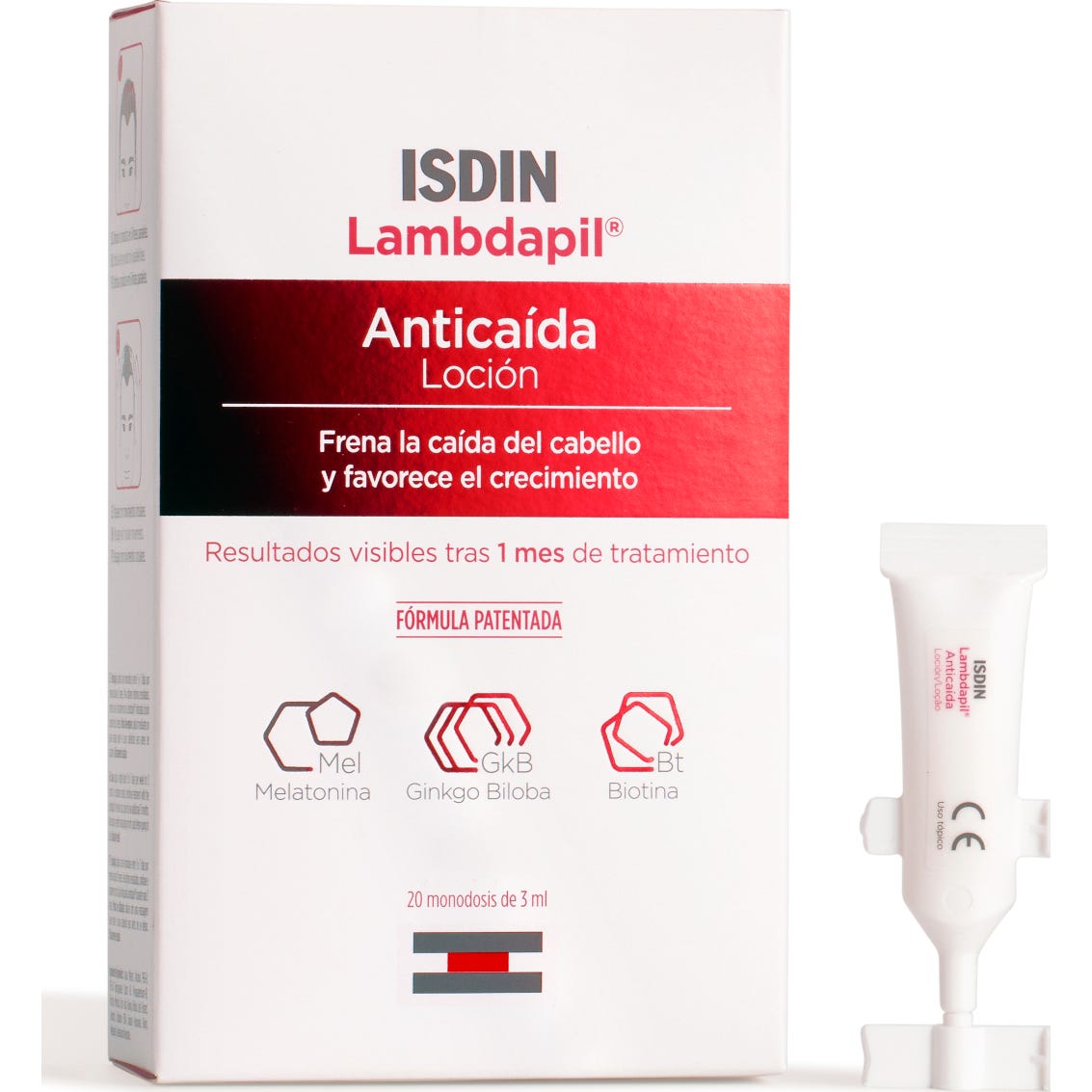 ISDIN Lambdapil Anticaída Loción 20uds