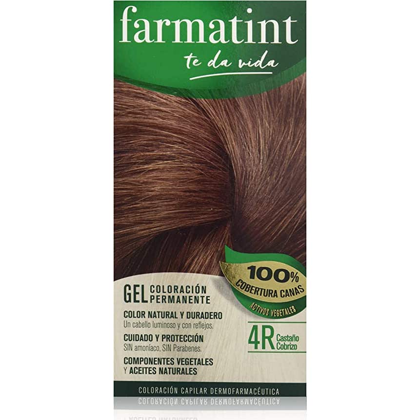 Farmatint Gel 4 R Castaño Cobrizo 135 ml