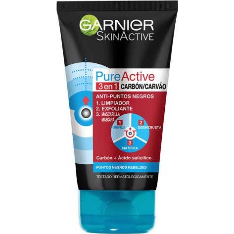 Garnier Máscara Pure Active Intensive 3 em 1 150 ml