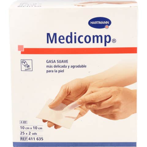 Medicomp Compresas Estériles de 10x10 cm 25x2 uds