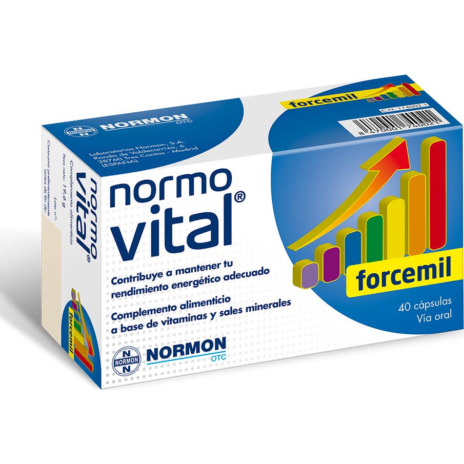 Normovital Forcemil 40Cáps