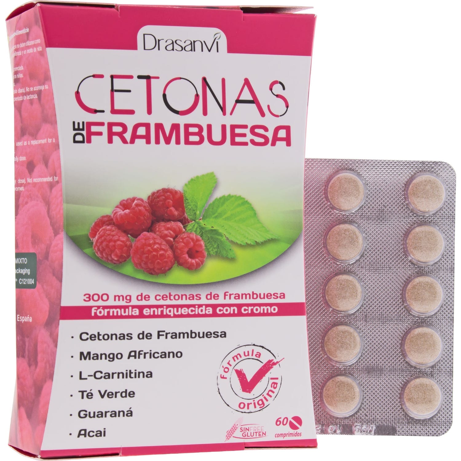 Drasanvi Cetonas de Frambuesa 60comp