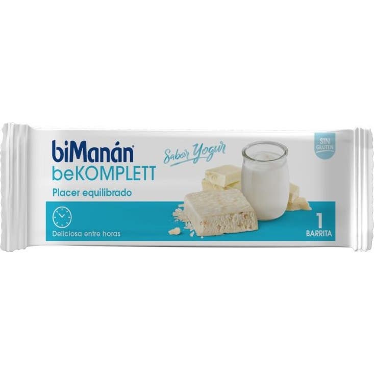 biManán BeKomplett snack sabor Yogur 1 barrita
