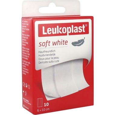 Leukoplast Soft Whit 10x6 Cm 10