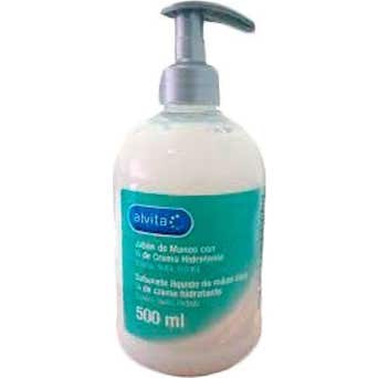Alvita Jabón de Manos con 1/4 Crema Hidratante 500 ml