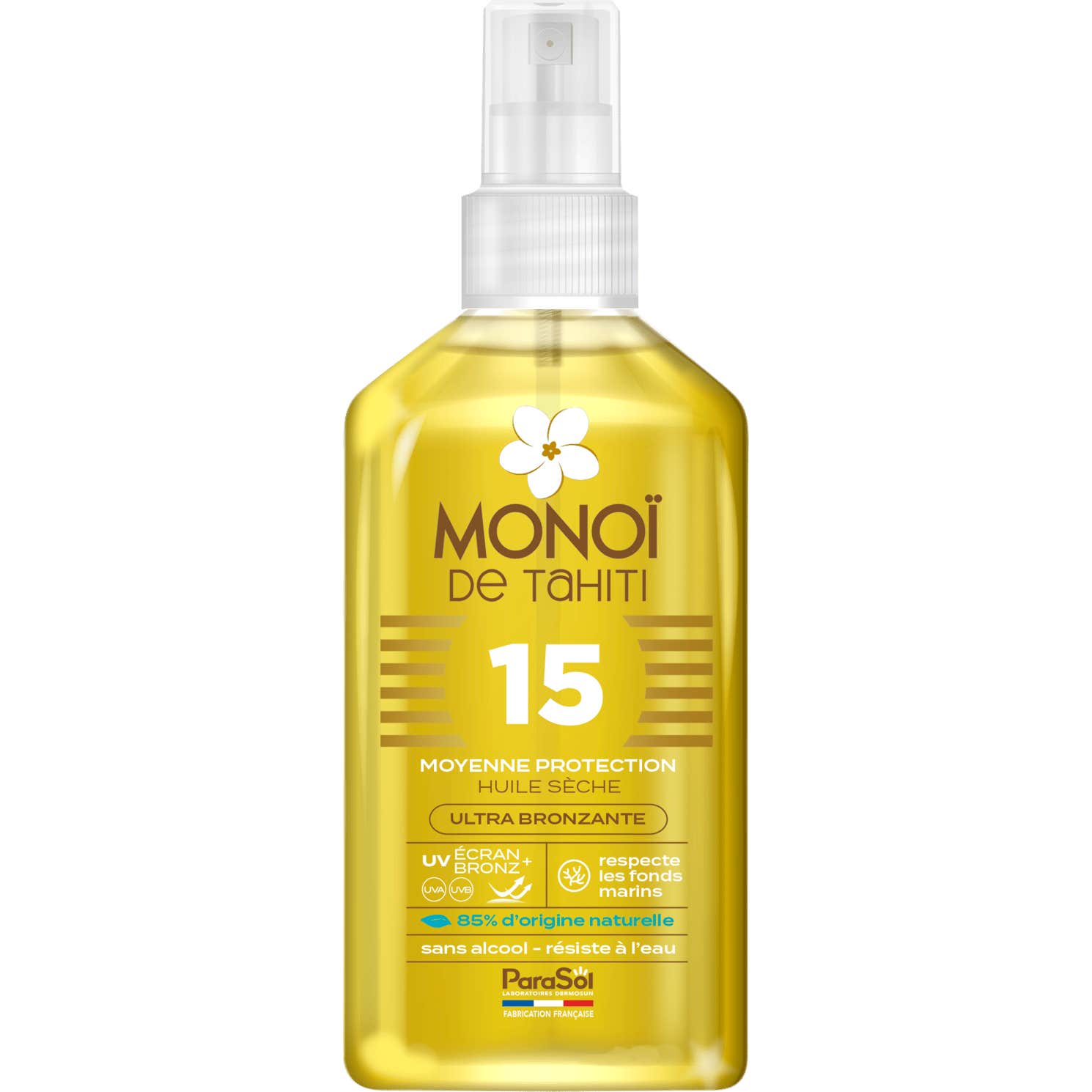 ParaSol Monoï De Tahiti Aceite Seco SPF15 125 ml