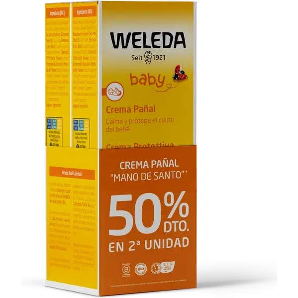 Weleda Baby Crema Pañal de Caléndula 2x75ml