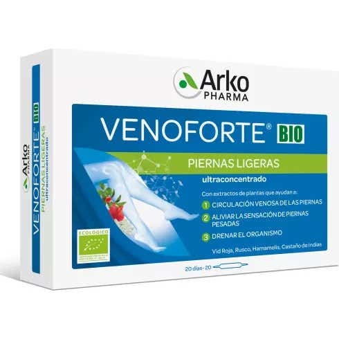 Arkopharma Venoforte Bio Piernas Ligeras 20 Ampollas