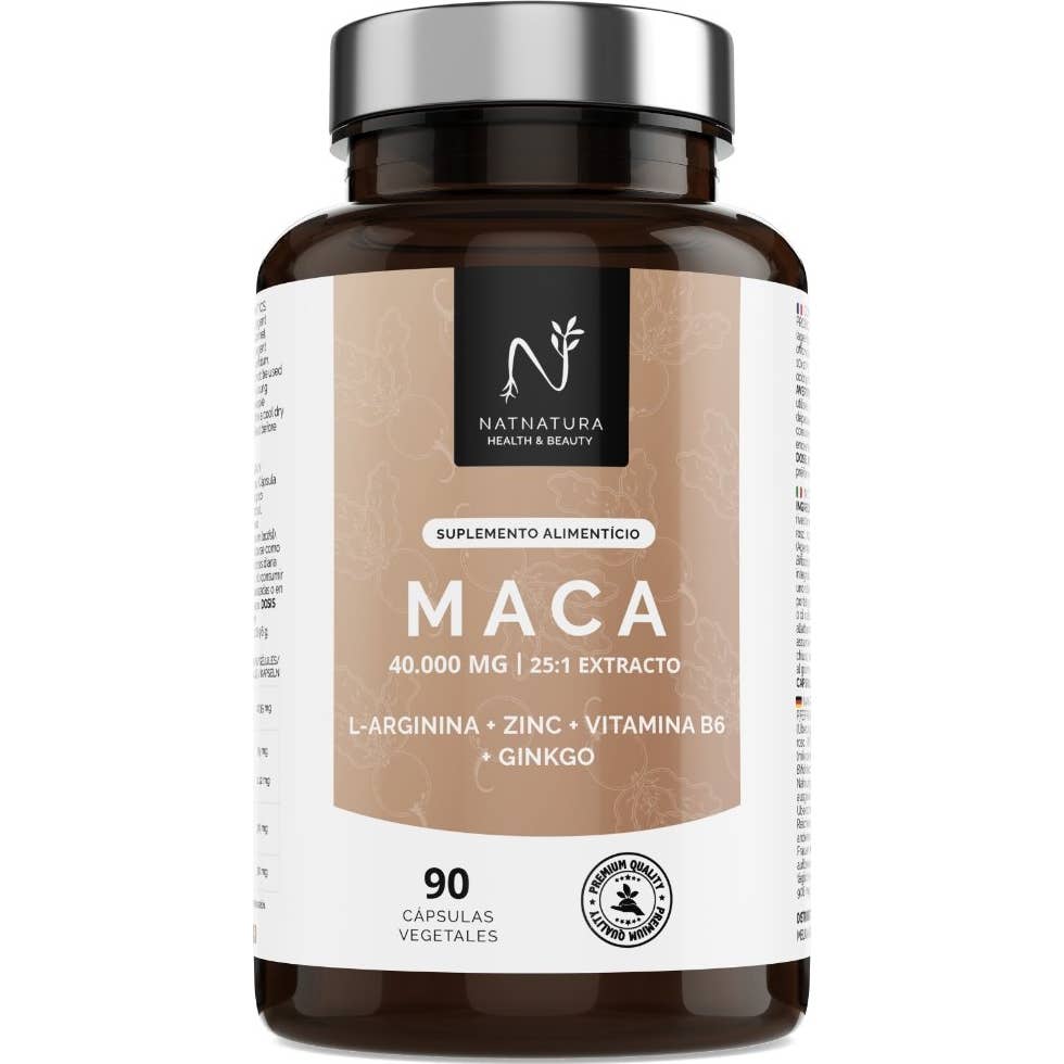 Natnatura Maca Andina Ultra Concentrada 40.000mg 25:1 90caps