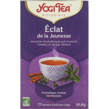 Yogi Tea Resplandor Juvenil Bio 17 Sobres