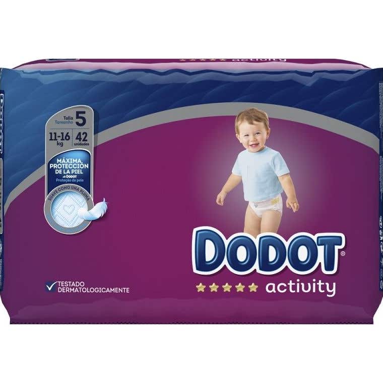 Dodot Activity Pañal Infantil T-5 42uds