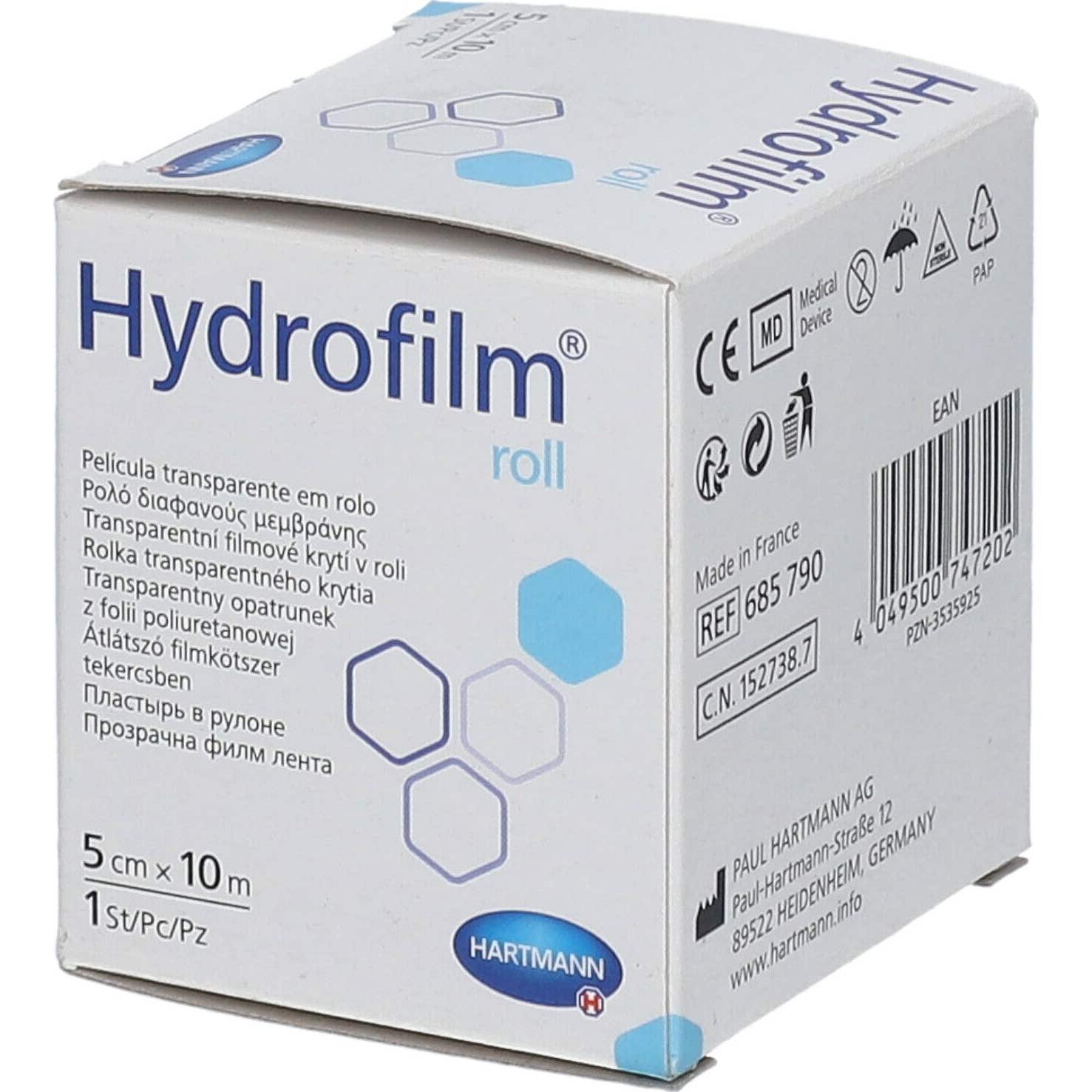 Hydrofilm Roll Apósito Estéril 5cmx10m