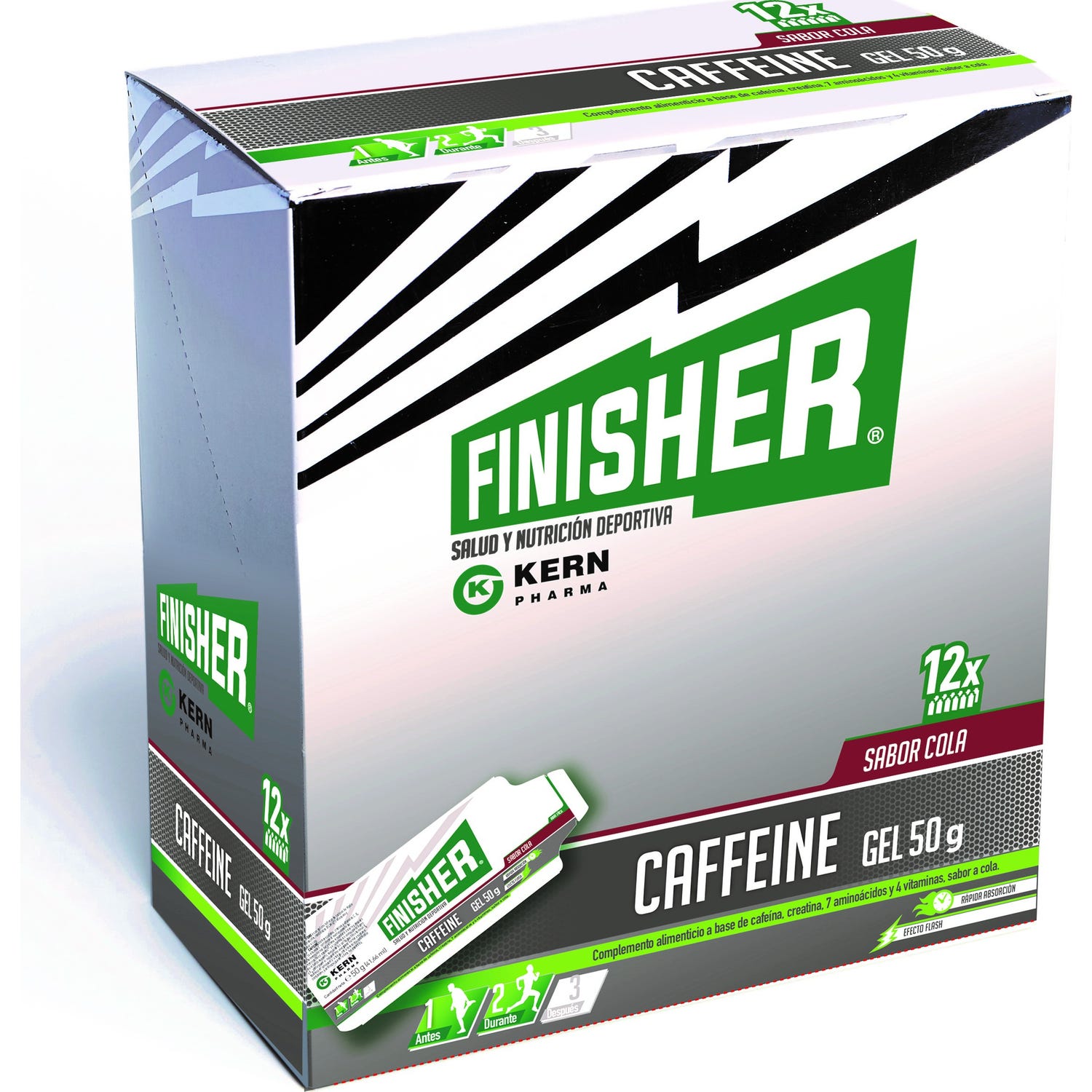 Finisher® Caffeine Gel 50gr x 12uds