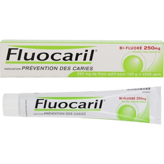 Fluocaril Bi Fluore 250mg Menta 125ml
