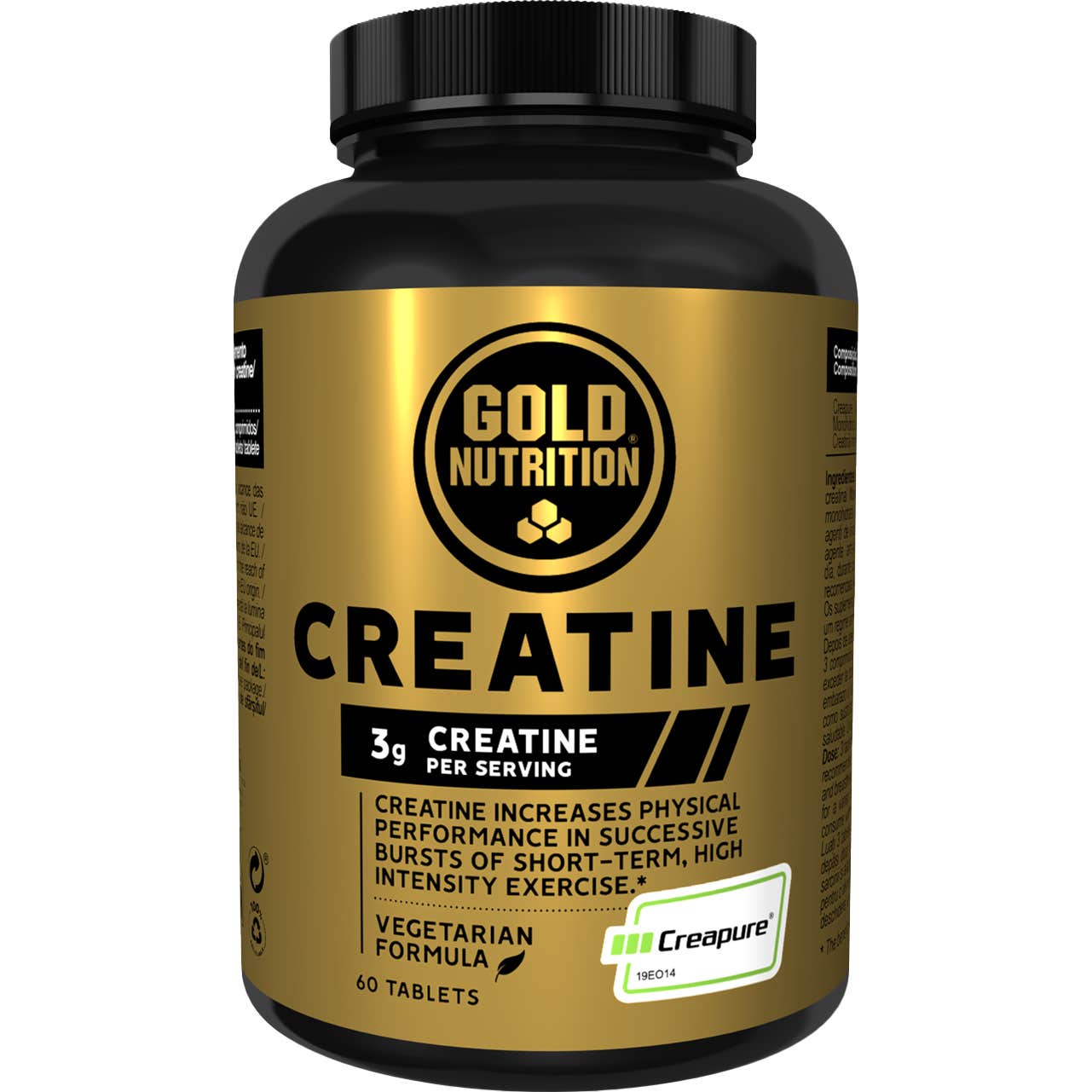 Gold Nutrition Creatina Creapure 1000Mg 60Comp