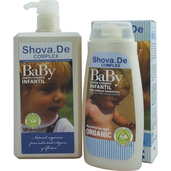 Shova.de Baby Jabón Champú Infantil 250 ml
