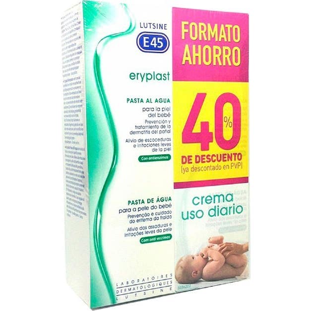 Lutsine Eryplast Pasta al Agua 2x75g