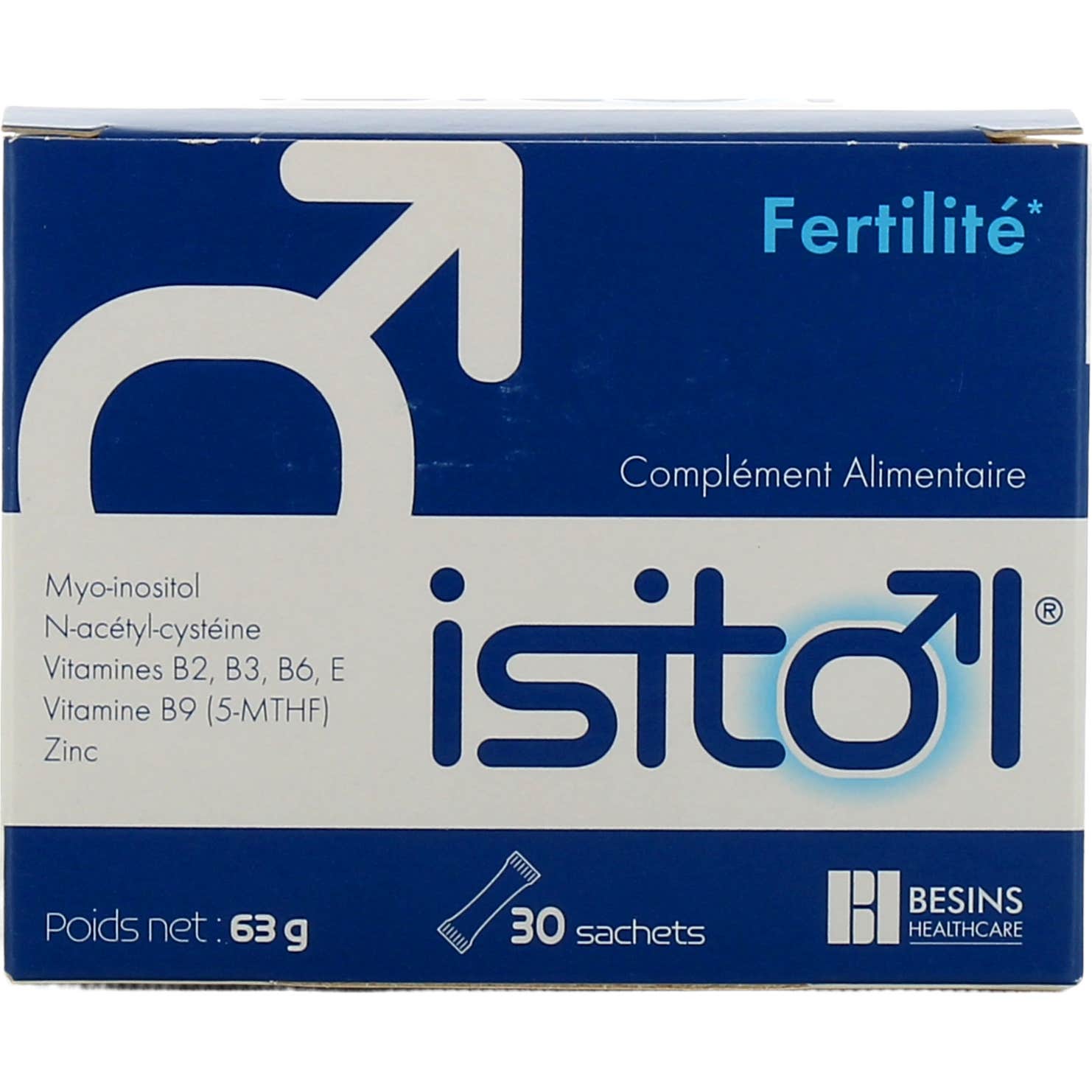 Besins Healthcare Fertilidad Masculina 30uds