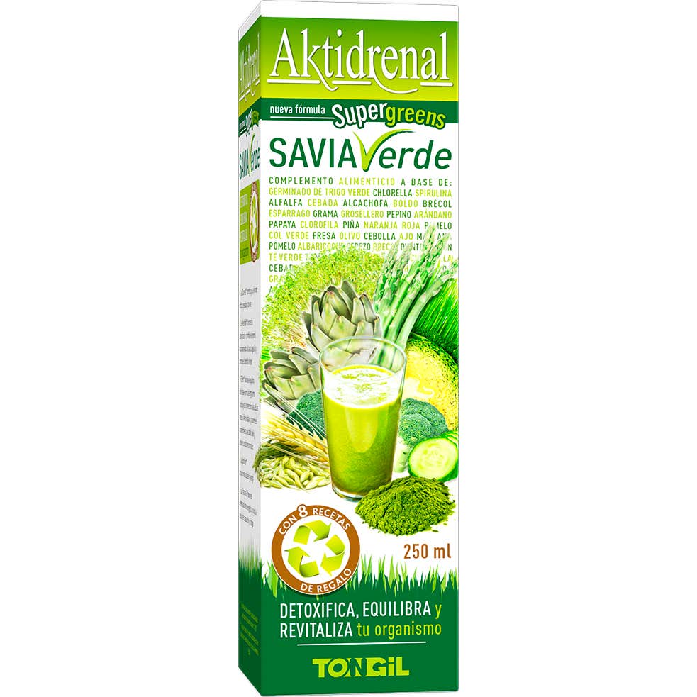Tongil Aktidrenal Savia Verde 250ml