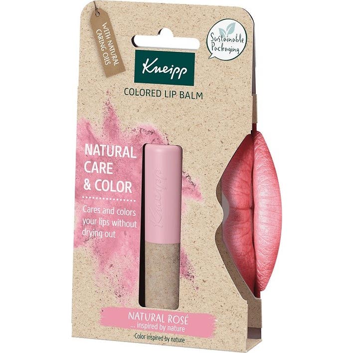 Kneipp Rosa Bálsamo Labial Natural 3,5 G