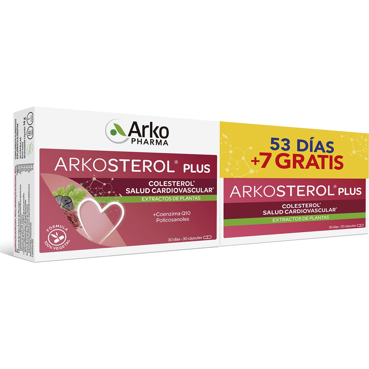 Arkopharma Arkosterol Plus 2x30caps