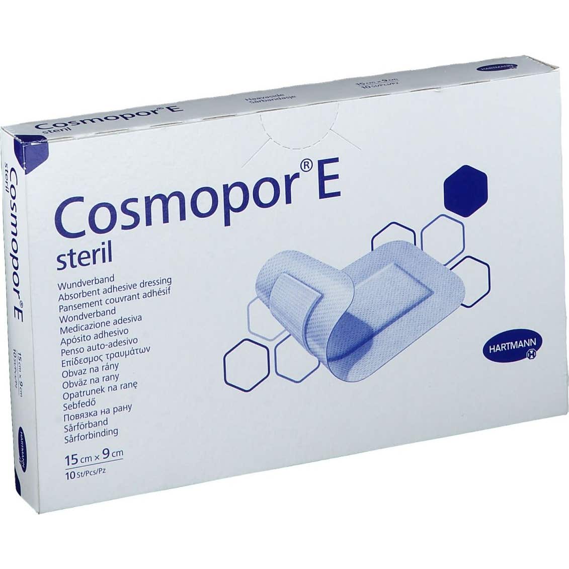 Cosmopor e Apósitos Estériles 15x9cm 10uts