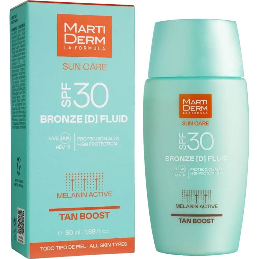 Martiderm Martiderm® Sun Care Bronze D Fluid Tan Boost Spf30 50 Ml