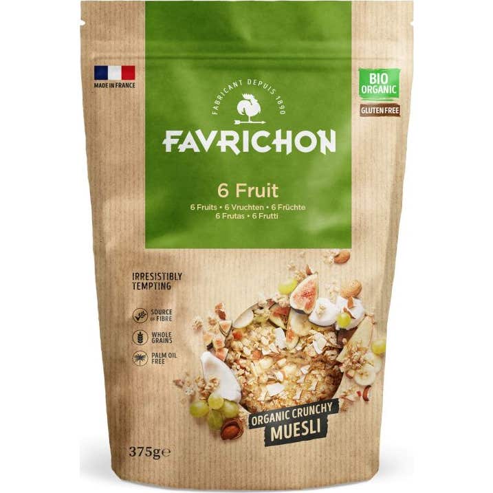 Joseph Favrichon Crunchy Muesli 6 Frutas 375 g