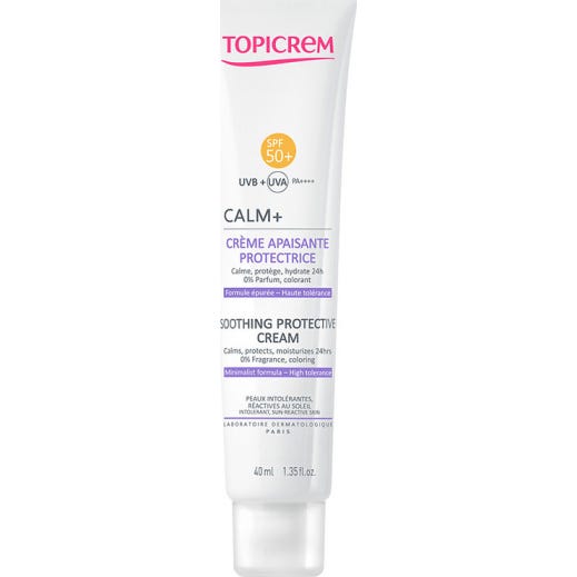 Topicrem Calm Crème Apaisante Protectrice Spf50 40ml