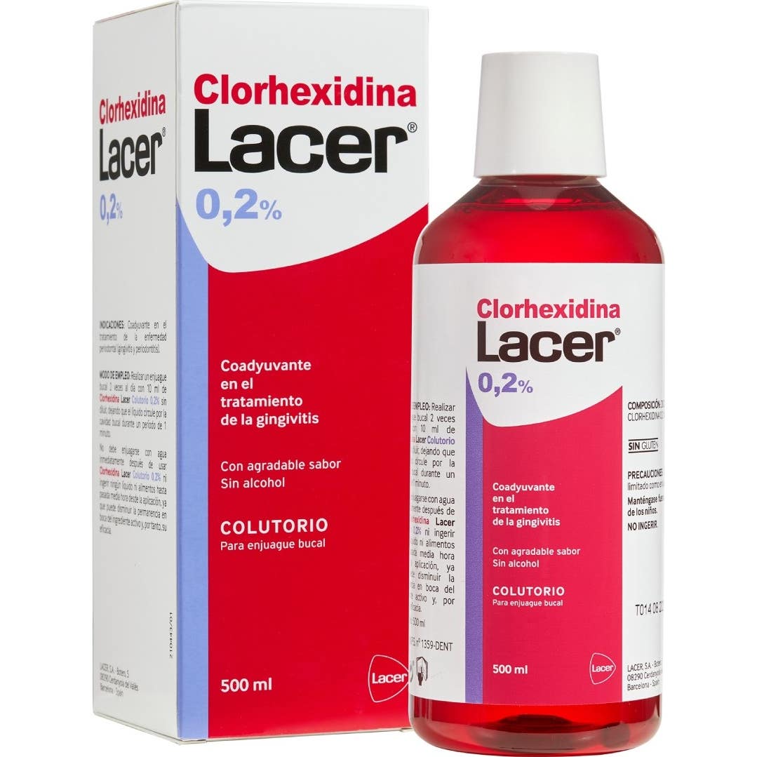 Lacer Clorhexidina 0,2% Colutorio 500ml