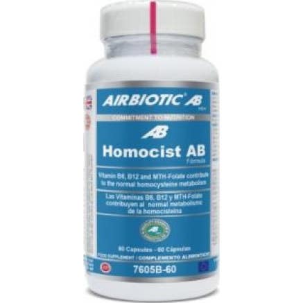 Airbiotic Mujer Homocisteína Ab Complex Con B9 60 Caps