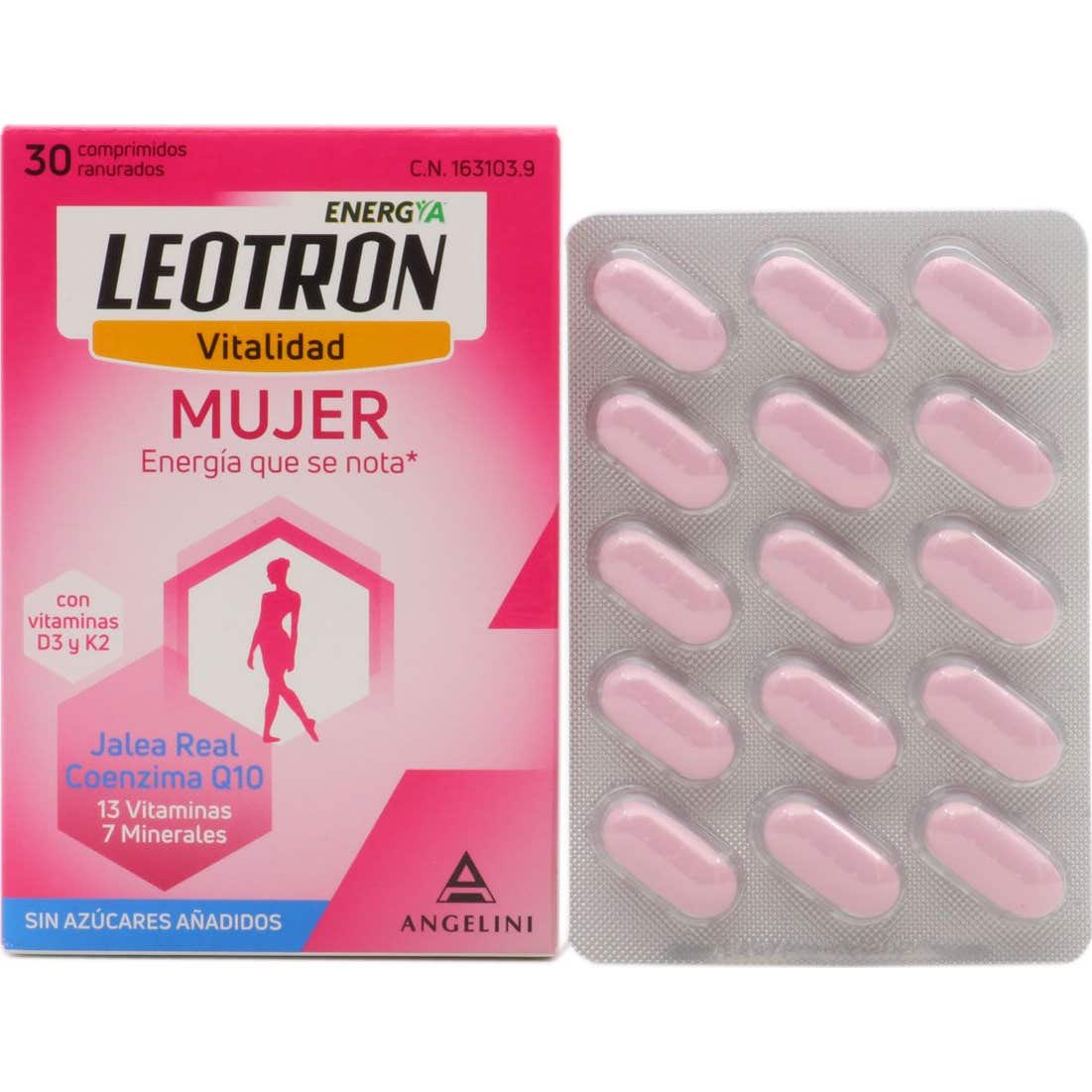 Leotron mujer (energy & beauty) 30comp