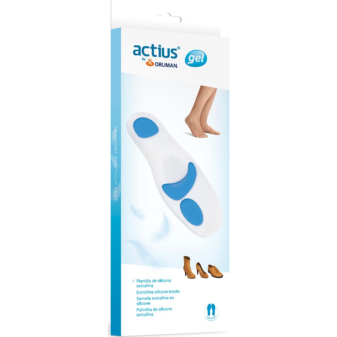 Actius Plantilla Silicona Extrafina T3 41-42 1 Par