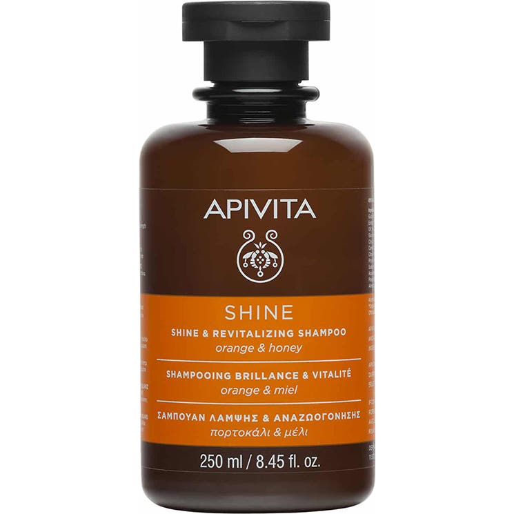 Apivita Champu Brillo y Vitalidad Con Naranja y Miel 250ml