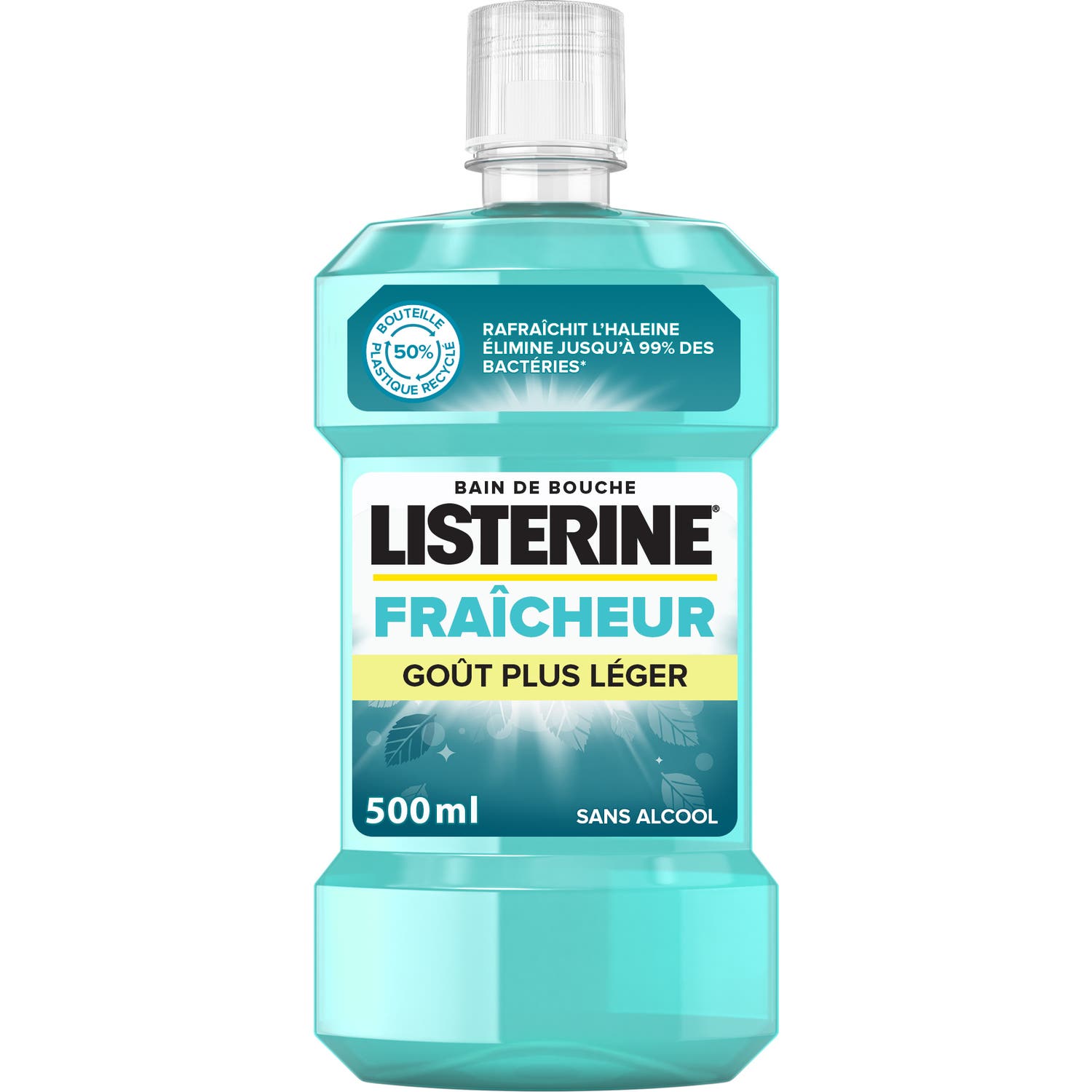 Listerine Enjuage Bucal Frescor Sabor Ligero 500ml
