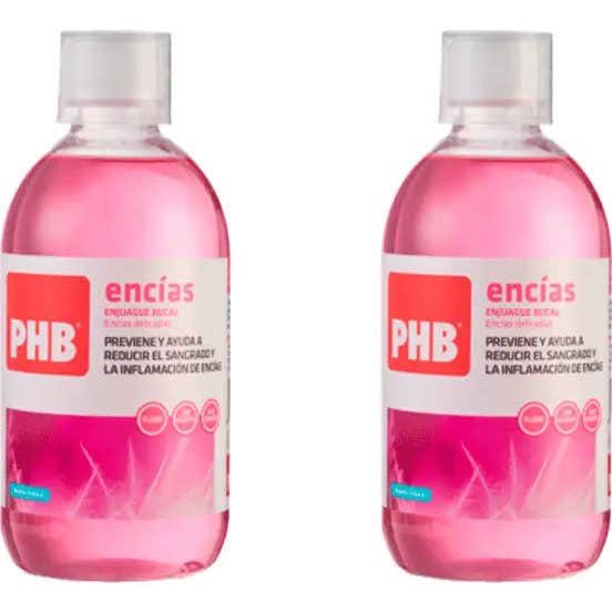 Phb Encías Enjuague Bucal 2X500ml