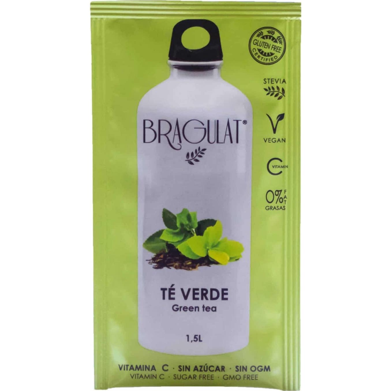 Bragulat Bebida Soluble Té Verde 15x9g