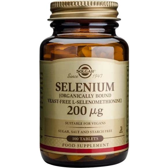 Solgar Selenio 200mcg 100 comp