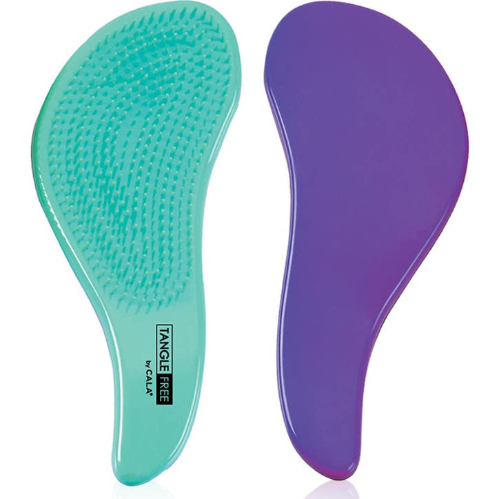 Cala Tangle-Free Hair Brush (Teal / Purple)