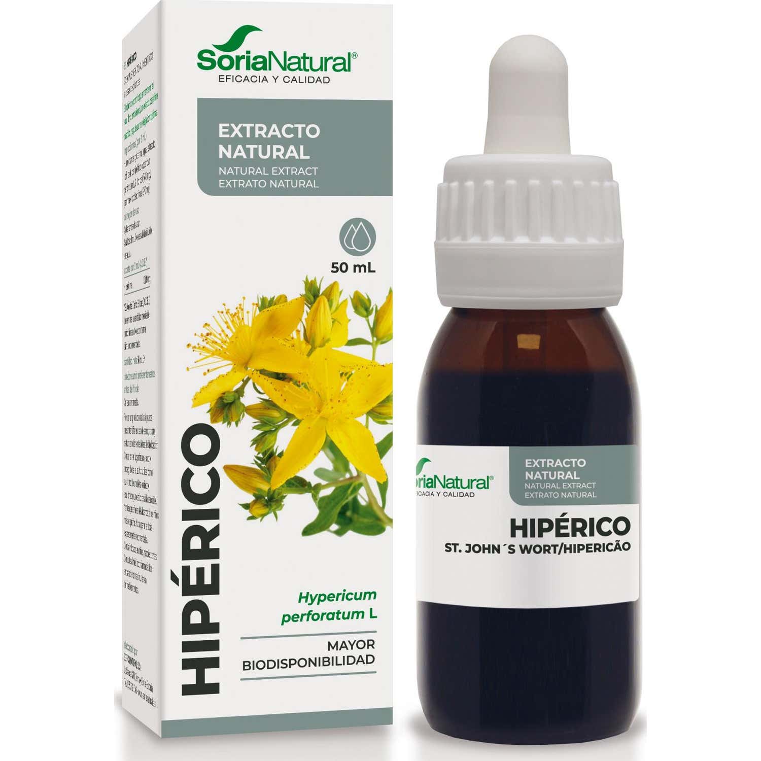 Extracto Hiperico Xxi 50ml Soria Natural