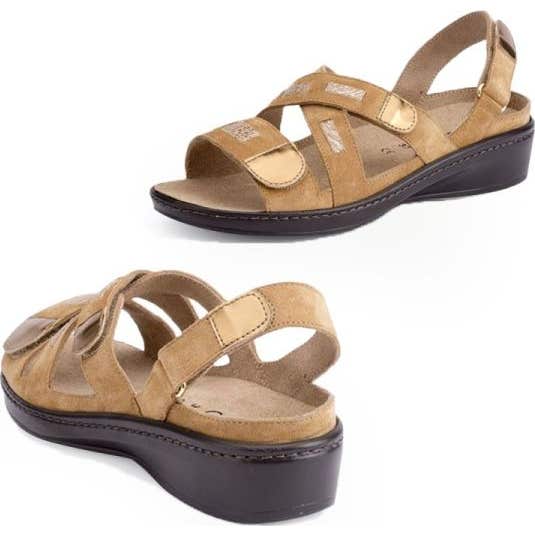 Gibaud Podogib Biella Zapato Chut Mujer Dorado T 39 1 par